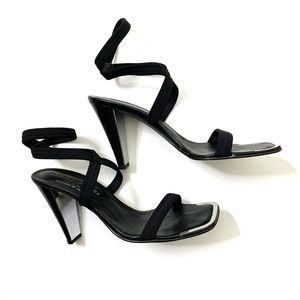 Donald J Pliner Couture Black strap heels 7.5